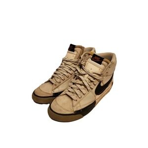 Nike Blazer Mid Pro Club FB8891-102 Mens 8.5 Sail Black Gum Casual Sneakers